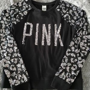 Victorias Secret PINK Bling Sweatshirt Medium